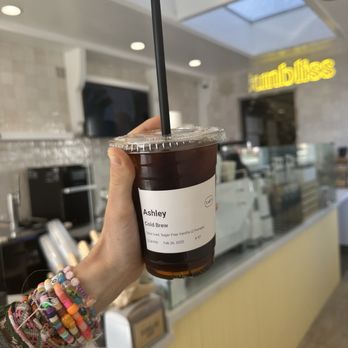 Sunbliss Cafe - cold brew with sugar free syrup - Coffee & Tea Near Me - Newport Beach, California Sunbliss Cafe - cold brew with sugar free syrup - Coffee & Tea Near Me - Newport Beach, California