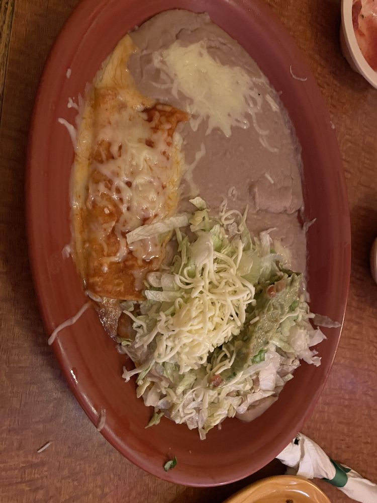 Food from Casa Fiesta Mexican Grill