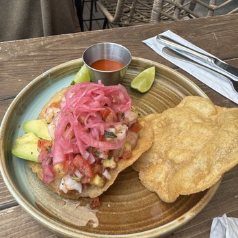 Recreation - Shrimp Tostadas - Sports Bars Near Me - Austin, Texas