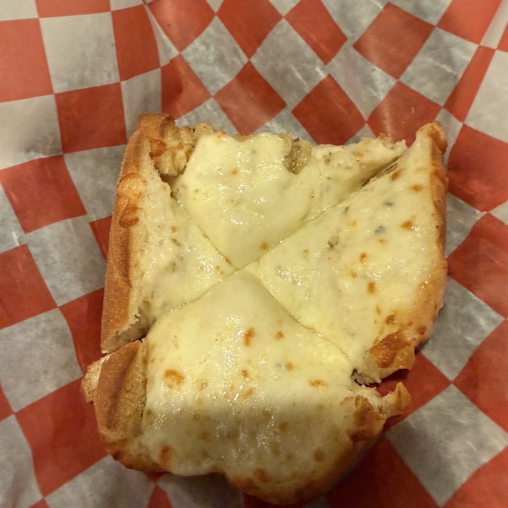 The Pizza House - Cheesy garlic bread. - Pizza Near Me - Columbus, Ohio
