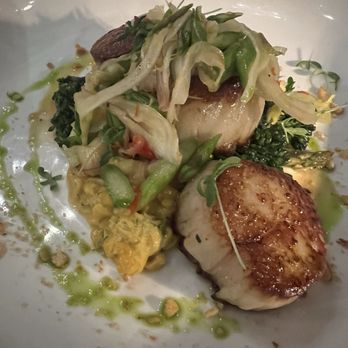 The Restaurant at Gideon Ridge - Scallops - New American Near Me - Blowing Rock, North Carolina
