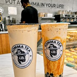 Brown sugar boba milk tea