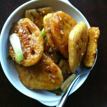 Red Hot Chilli Pepper - Crispy Lotus Stem, tasted sweet and spicy, great - Chinese Near Me - San Carlos, California