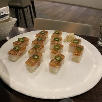 Miku - Salmon Oshi Sushi - Japanese Near Me - Vancouver, British Columbia