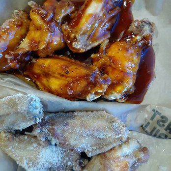 East Coast Wings & Grill - Korean BBq and garlic parmesan wings - Chicken Wings Near Me - Wake Forest, North Carolina