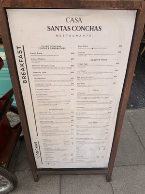 Menu photo 3 Santas Conchas Condesa México, D.F., DIF