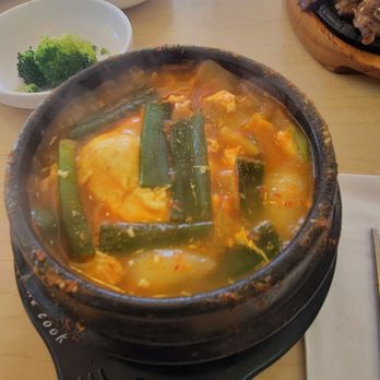 Doma Korean Restaurant - I got beef tofu soup. The serving size is perfect for one person - Korean Near Me - Sacramento, California Doma Korean Restaurant - I got beef tofu soup. The serving size is perfect for one person - Korean Near Me - Sacramento, California