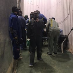 Paint Ball Action Games - Finishing up the last round. So much fun!