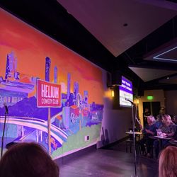 Helium Comedy Club - The stage