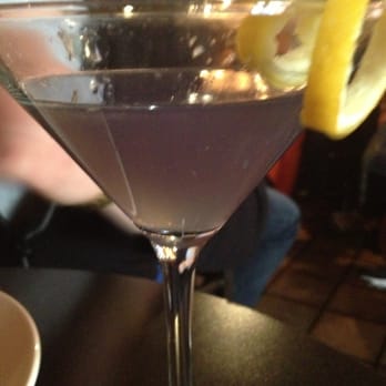 Olive or Twist - #thedarkknight cocktail with violet liquor, elderflower liquor, gin and lemon juice - New American Near Me - Pittsburgh, Pennsylvania Olive or Twist - #thedarkknight cocktail with violet liquor, elderflower liquor, gin and lemon juice - New American Near Me - Pittsburgh, Pennsylvania