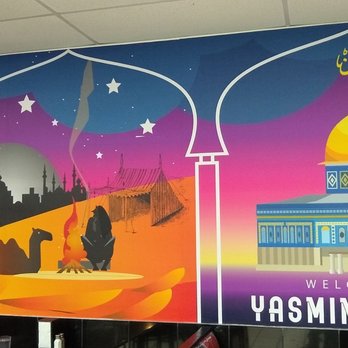 Yasmine's Cafe - Wall mural - Mediterranean Near Me - Albuquerque, New Mexico Yasmine's Cafe - Wall mural - Mediterranean Near Me - Albuquerque, New Mexico