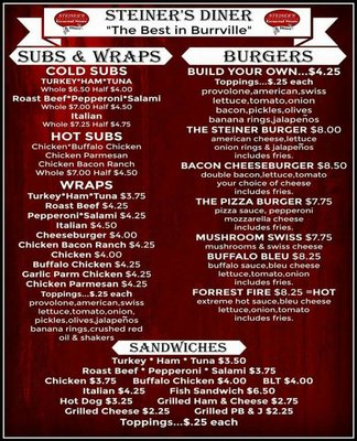 Menu photo 2 Steiner's General Store Watertown, NY Menu photo 2 Steiner's General Store Watertown, NY