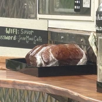 Savor Maui - Free banana bread ends, they only sell the middle. Winna for those who love the ends! - Seafood Markets Near Me - Haiku, Hawaii Savor Maui - Free banana bread ends, they only sell the middle. Winna for those who love the ends! - Seafood Markets Near Me - Haiku, Hawaii