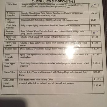 Sushi Lico - Sushi Bars Near Me - Miami, Florida