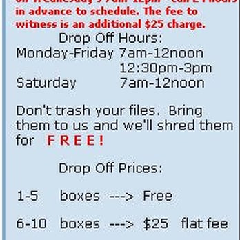 Safeshred - Prices! - Shredding Services Near Me - Commerce, California