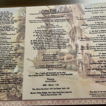 Moreno's - Menus - Mexican Near Me - Orange, California Moreno's - Menus - Mexican Near Me - Orange, California