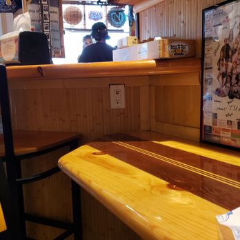 Beach Hut Deli - Handicapped surfboard table - Sandwiches Near Me - Tigard, Oregon Beach Hut Deli - Handicapped surfboard table - Sandwiches Near Me - Tigard, Oregon