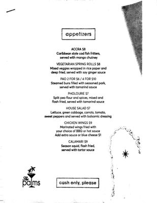 Menu photo 4 The Palms Restaurant Sint Maarten, WY Menu photo 4 The Palms Restaurant Sint Maarten, WY