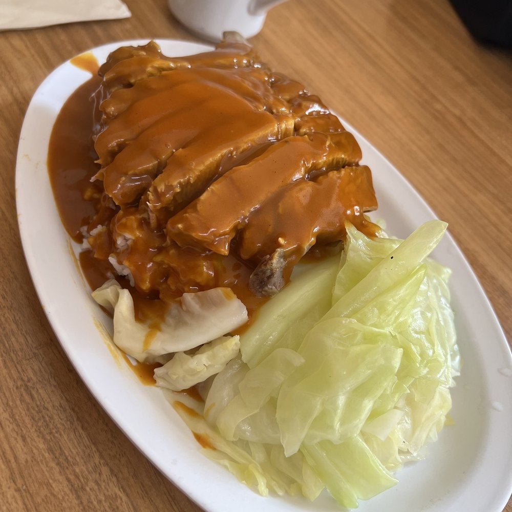 New Lun Ting Cafe - Roast pork plate - Chinese Near Me - San Francisco, California New Lun Ting Cafe - Roast pork plate - Chinese Near Me - San Francisco, California