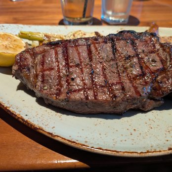 Il Fornaio - New York Steak 14 ozs. $49.00 Cooked medium rare to perfection. - Italian Near Me - Mountain View, California Il Fornaio - New York Steak 14 ozs. $49.00 Cooked medium rare to perfection. - Italian Near Me - Mountain View, California