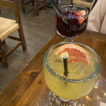 Opa! Authentic Greek - Campbell - Red wine sangria White wine sangria - Greek Near Me - Campbell, California Opa! Authentic Greek - Campbell - Red wine sangria White wine sangria - Greek Near Me - Campbell, California