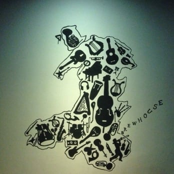 Brewhouse - Cool art in the stairwell. - British Near Me - Cardiff, CRF Brewhouse - Cool art in the stairwell. - British Near Me - Cardiff, CRF