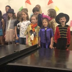 Our Circus themed recital bows!