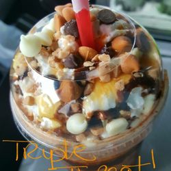 BlueHouseCoffeeOnTheGo - This is Triple Threat it's a specialty frappe that's not on the menu.it has 6 flavors in it all sugar free