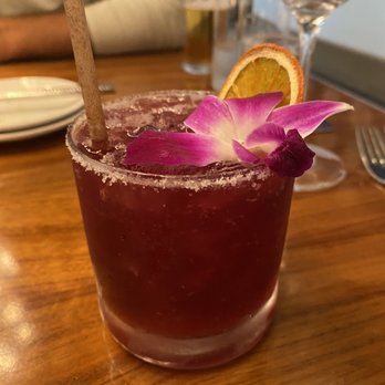 Aurora At The Celeste - Blood Moon cocktail - American Near Me - Orlando, Florida