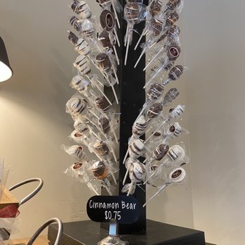 The Caramel Tree - a display of chocolate covered lollipops - Desserts Near Me - Rigby, Idaho The Caramel Tree - a display of chocolate covered lollipops - Desserts Near Me - Rigby, Idaho