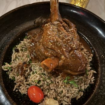 Ottoman Taverna - Lamb Shank (hunkar begendi) - Mediterranean Near Me - Washington, DC, District of Columbia