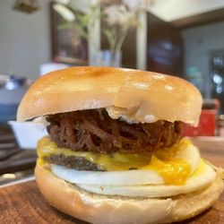 Potomac Station Coffeehouse - Best of The Burgh Bagel Sandwich (Breakfast)