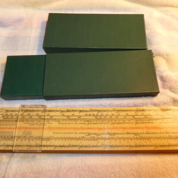 Red Sign Estate Sales and Appraisals - Vintage Thornton Sliderule - Estate Liquidation Near Me Red Sign Estate Sales and Appraisals - Vintage Thornton Sliderule - Estate Liquidation Near Me