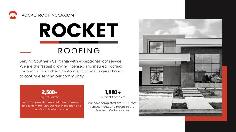 Slide of Rocket Roofing