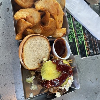 Danny Boy Beer Works - Pulled Pork Sandwich - New American Near Me - Carmel, Indiana Danny Boy Beer Works - Pulled Pork Sandwich - New American Near Me - Carmel, Indiana
