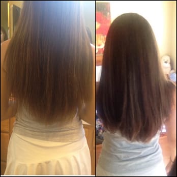 Surrender Salon - My hair before and after! - Skin Care Near Me - Long Beach, California Surrender Salon - My hair before and after! - Skin Care Near Me - Long Beach, California