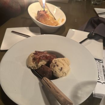 Carson Kitchen - Maple bacon ice cream and bourbon brownie! - New American Near Me - Las Vegas, Nevada