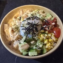 Salmon Delight Poke Bowl
