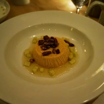 Stone Park Cafe - pumpkin panna cotta w/ candied pecans. magical. - New American Near Me - Brooklyn, New York Stone Park Cafe - pumpkin panna cotta w/ candied pecans. magical. - New American Near Me - Brooklyn, New York