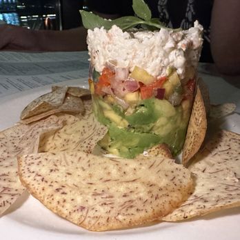 Chart House - Shrimp , Crab , Avocado & Mango Stack - Seafood Near Me - Weehawken, New Jersey Chart House - Shrimp , Crab , Avocado & Mango Stack - Seafood Near Me - Weehawken, New Jersey