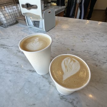 Origin Coffee Lab & Kitchen - Spanish Latte w/ oat milk - Coffee & Tea Near Me - Arlington, Virginia