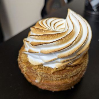 Wicked Donuts - @endoedibles on Instagram 02/27/26 Lemon Meringue Croissant Donut - Donuts Near Me - Las Vegas, Nevada