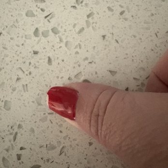 Lotus Nails Spa - Peeling 2 hours later - Nail Salons Near Me - Boca Raton, Florida