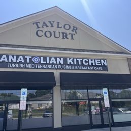 Exterior of the restaurant.