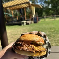 Sear + Savor - Classic smashburger with music at Green Acres