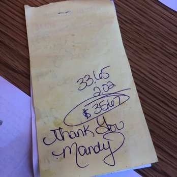 Centerville Diner - Cute thank you note - American Near Me - Lancaster, Pennsylvania