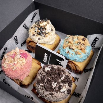 Cinny - Animal Cracker, S'mores, Cookies + Creme, and Monster - Desserts Near Me Cinny - Animal Cracker, S'mores, Cookies + Creme, and Monster - Desserts Near Me