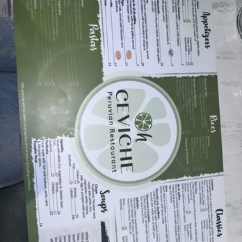 Oh Ceviche - Menu - Peruvian Near Me - Davie, Florida Oh Ceviche - Menu - Peruvian Near Me - Davie, Florida