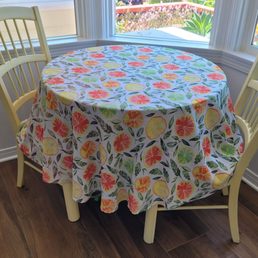And a summer tablecloth for $3.