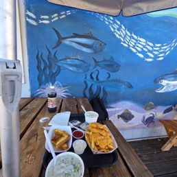 Clam Chowder with Cod & Chips Clam Chowder with Cod & Chips